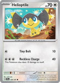 Helioptile SSP #154/191 (Near Mint Common) Pokemon: SV08: Surging Sparks