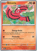 Oricorio 026 191 Reverse Holofoil SSP #026/191 (Near Mint Common) Pokemon: SV08: Surging Sparks
