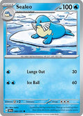 Sealeo Reverse Holofoil SSP #044/191 (Near Mint Common) Pokemon: SV08: Surging Sparks