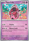 Tapu Lele Holofoil SSP #092/191 (Near Mint Rare) Pokemon: SV08: Surging Sparks