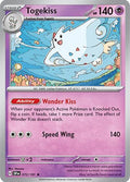 Togekiss Reverse Holofoil SSP #072/191 (Near Mint Rare) Pokemon: SV08: Surging Sparks