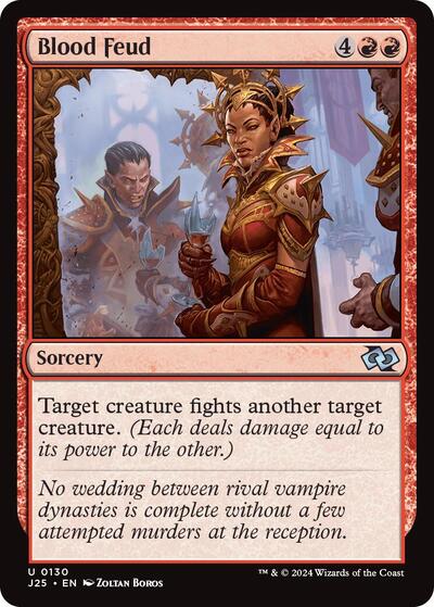Blood Feud J25 #130 (Near Mint Uncommon) Magic: The Gathering: Foundations Jumpstart