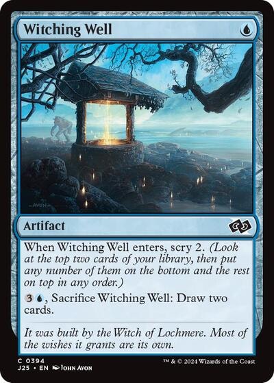 Witching Well J25 #394 (Near Mint Common) Magic: The Gathering: Foundations Jumpstart