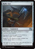 Relic Axe J25 #759 (Near Mint Uncommon) Magic: The Gathering: Foundations Jumpstart
