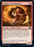 Scholar of Combustion J25 #19 (Near Mint Common) Magic: The Gathering: Foundations Jumpstart