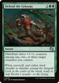 Defend the Celestus J25 #649 (Near Mint Uncommon) Magic: The Gathering: Foundations Jumpstart