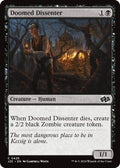 Doomed Dissenter J25 #425 (Near Mint Common) Magic: The Gathering: Foundations Jumpstart