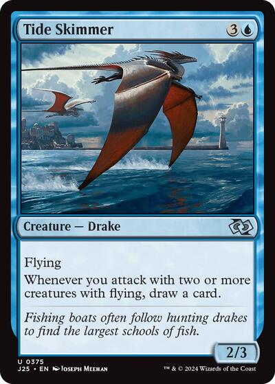 Tide Skimmer J25 #375 (Near Mint Uncommon) Magic: The Gathering: Foundations Jumpstart