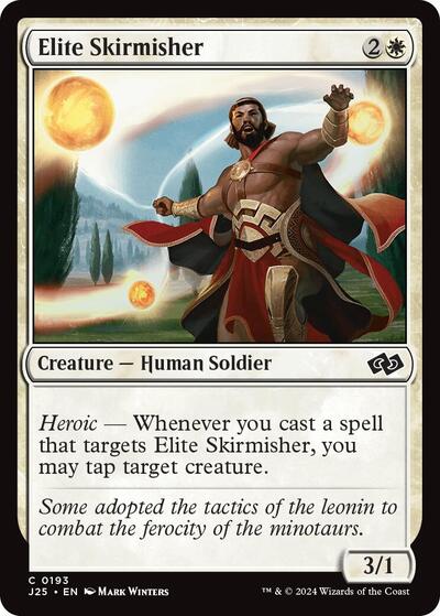 Elite Skirmisher J25 #193 (Near Mint Common) Magic: The Gathering: Foundations Jumpstart