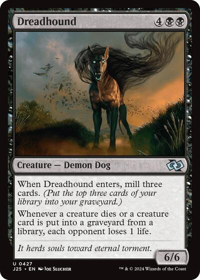 Dreadhound J25 #427 (Near Mint Uncommon) Magic: The Gathering: Foundations Jumpstart