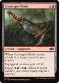 Scavenged Blade J25 #596 (Near Mint Common) Magic: The Gathering: Foundations Jumpstart