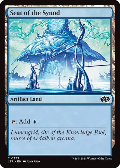 Seat of the Synod J25 #773 (Near Mint Common) Magic: The Gathering: Foundations Jumpstart