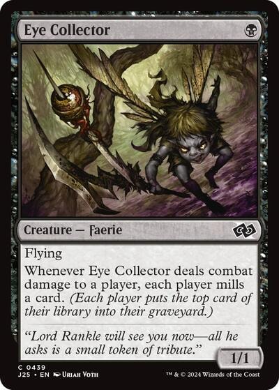 Eye Collector J25 #439 (Near Mint Common) Magic: The Gathering: Foundations Jumpstart
