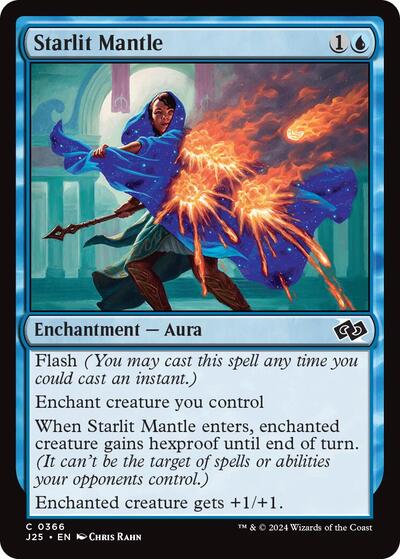 Starlit Mantle J25 #366 (Near Mint Common) Magic: The Gathering: Foundations Jumpstart