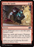 Seize the Spoils J25 #141 (Near Mint Common) Magic: The Gathering: Foundations Jumpstart