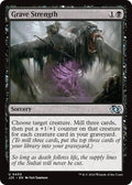 Grave Strength J25 #450 (Near Mint Uncommon) Magic: The Gathering: Foundations Jumpstart