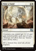 Make a Stand J25 #222 (Near Mint Uncommon) Magic: The Gathering: Foundations Jumpstart