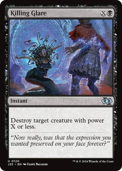 Killing Glare J25 #120 (Near Mint Uncommon) Magic: The Gathering: Foundations Jumpstart