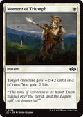 Moment of Triumph J25 #229 (Near Mint Common) Magic: The Gathering: Foundations Jumpstart