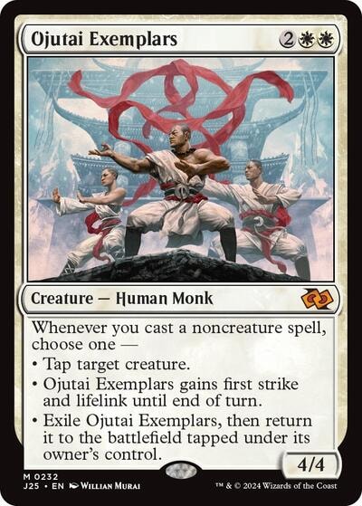 Ojutai Exemplars J25 #232 (Near Mint Mythic Rare) Magic: The Gathering: Foundations Jumpstart