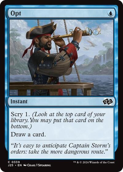 Opt J25 #339 (Near Mint Common) Magic: The Gathering: Foundations Jumpstart