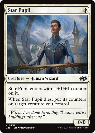 Star Pupil J25 #259 (Near Mint Common) Magic: The Gathering: Foundations Jumpstart