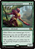 Leaf Crowned Visionary J25 #683 (Near Mint Rare) Magic: The Gathering: Foundations Jumpstart