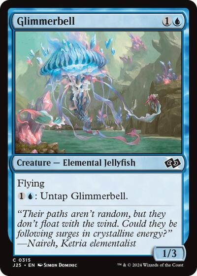 Glimmerbell J25 #315 (Near Mint Common) Magic: The Gathering: Foundations Jumpstart