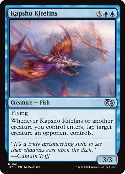 Kapsho Kitefins J25 #318 (Near Mint Uncommon) Magic: The Gathering: Foundations Jumpstart