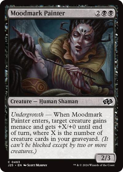 Moodmark Painter J25 #463 (Near Mint Common) Magic: The Gathering: Foundations Jumpstart