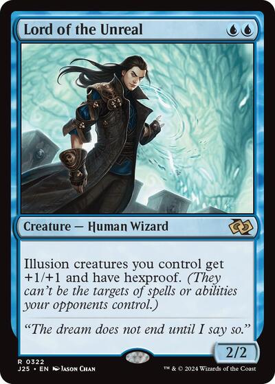 Lord of the Unreal J25 #322 (Near Mint Rare) Magic: The Gathering: Foundations Jumpstart