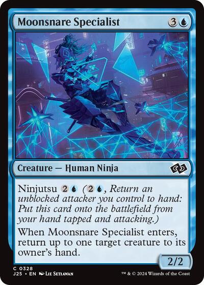Moonsnare Specialist J25 #328 (Near Mint Common) Magic: The Gathering: Foundations Jumpstart