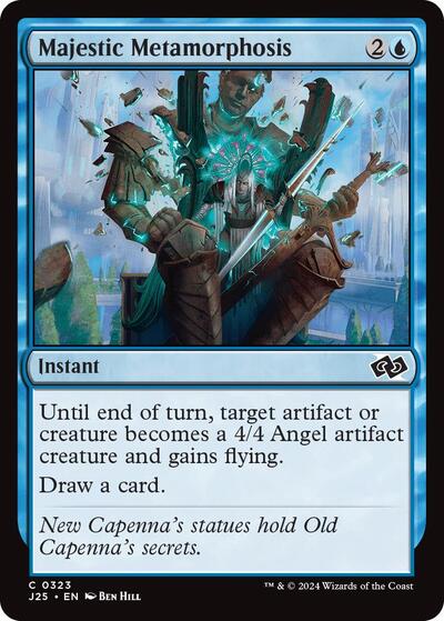 Majestic Metamorphosis J25 #323 (Near Mint Common) Magic: The Gathering: Foundations Jumpstart
