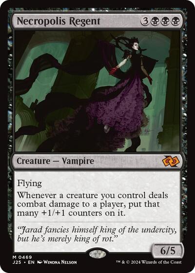 Necropolis Regent J25 #469 (Near Mint Mythic Rare) Magic: The Gathering: Foundations Jumpstart