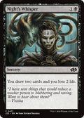 Nights Whisper J25 #471 (Near Mint Common) Magic: The Gathering: Foundations Jumpstart