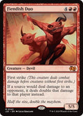 Fiendish Duo J25 #545 (Near Mint Mythic Rare) Magic: The Gathering: Foundations Jumpstart