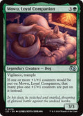 Mowu Loyal Companion Anime J25 #79 (Near Mint Uncommon) Magic: The Gathering: Foundations Jumpstart