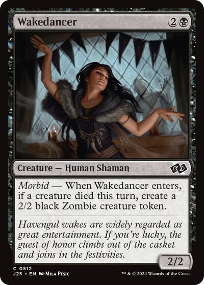 Wakedancer J25 #512 (Near Mint Common) Magic: The Gathering: Foundations Jumpstart