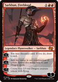Sarkhan Fireblood J25 #593 (Near Mint Mythic Rare) Magic: The Gathering: Foundations Jumpstart