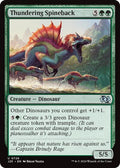 Thundering Spineback J25 #726 (Near Mint Uncommon) Magic: The Gathering: Foundations Jumpstart