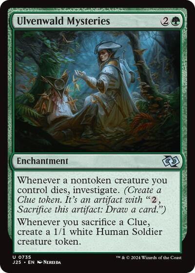 Ulvenwald Mysteries J25 #735 (Near Mint Uncommon) Magic: The Gathering: Foundations Jumpstart