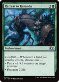 Retreat to Kazandu J25 #707 (Near Mint Uncommon) Magic: The Gathering: Foundations Jumpstart