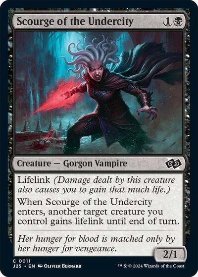 Scourge of the Undercity J25 #11 (Near Mint Common) Magic: The Gathering: Foundations Jumpstart
