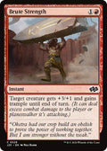Brute Strength J25 #528 (Near Mint Common) Magic: The Gathering: Foundations Jumpstart
