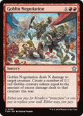 Goblin Negotiation FDN #88 (Near Mint Uncommon) Magic: The Gathering: Foundations