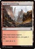 Wind Scarred Crag FDN #271 (Near Mint Land) Magic: The Gathering: Foundations