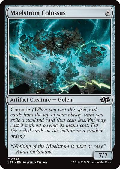 Maelstrom Colossus J25 #754 (Near Mint Common) Magic: The Gathering: Foundations Jumpstart
