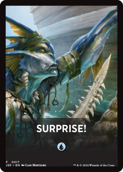 Surprise Theme Card J25 #17 (Near Mint T) Magic: The Gathering: Foundations Jumpstart