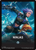 Ninjas Theme Card J25 #14 (Near Mint T) Magic: The Gathering: Foundations Jumpstart