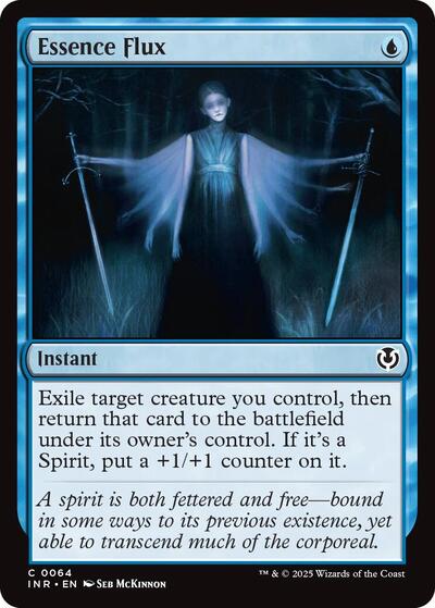 Essence Flux Foil INR #64 (Near Mint Common) Magic: The Gathering: Innistrad Remastered